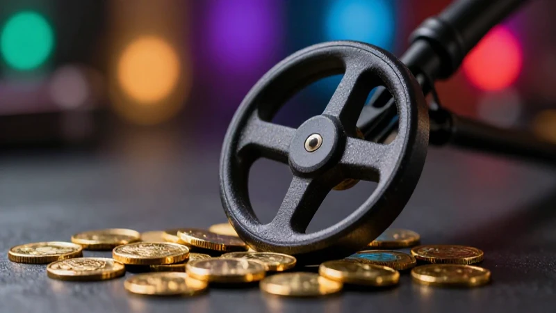 Monedas de oro brillan captadas profesionalmente