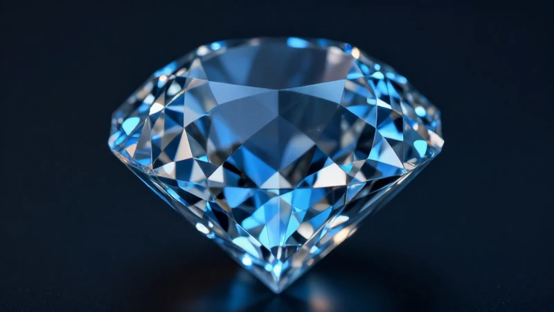 Cuál es el material más duro del mundo y cómo se mide su resistencia 7 Fotografía impactante de cristal azul brillante