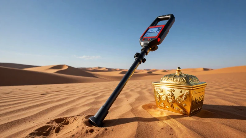 Detector Bosch revela tesoro en desierto