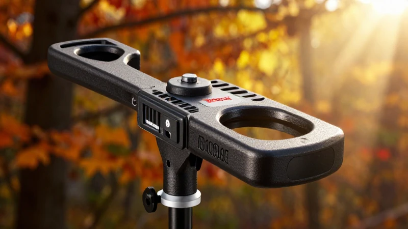 Detector Bosch: producto profesional en luz dorada