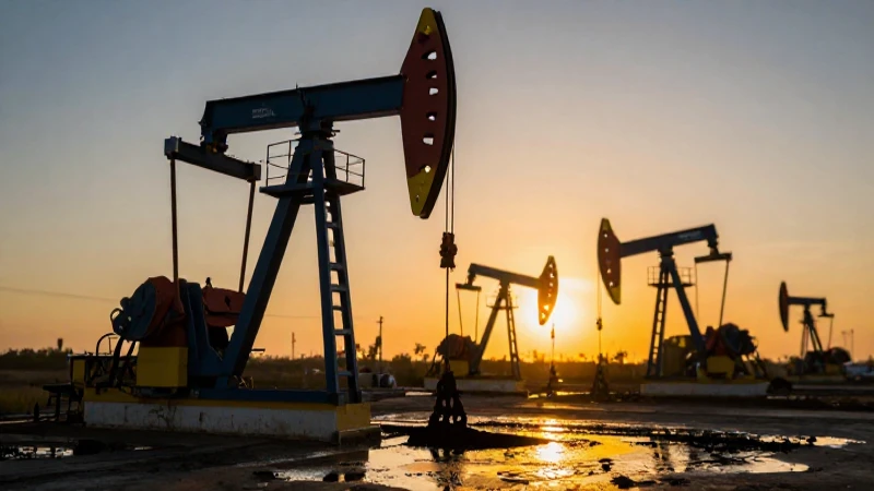 Atardecer dramático: petróleo y luz dorada