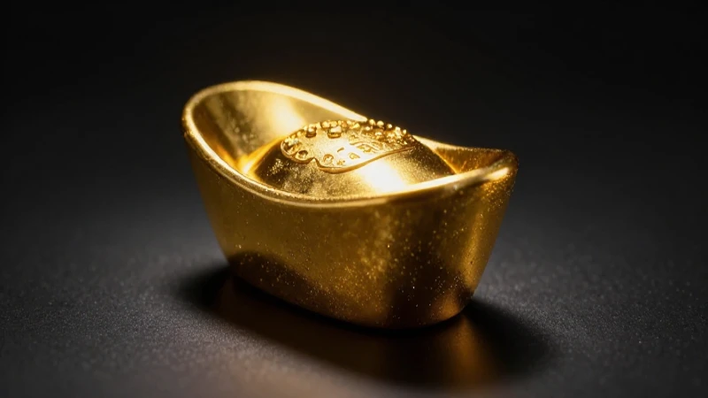 El oro brilla con intensidad destacada