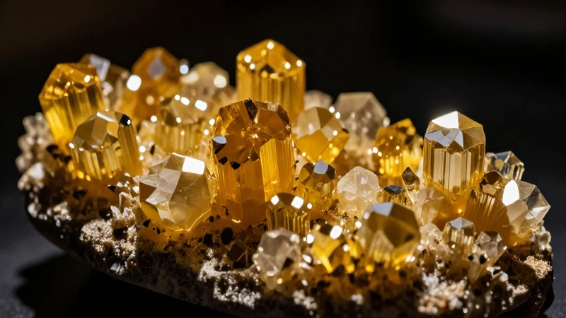 Cuál es la composición y formación del oro en la Tierra 4 Fotografía impactante y profesional de una mina dorada