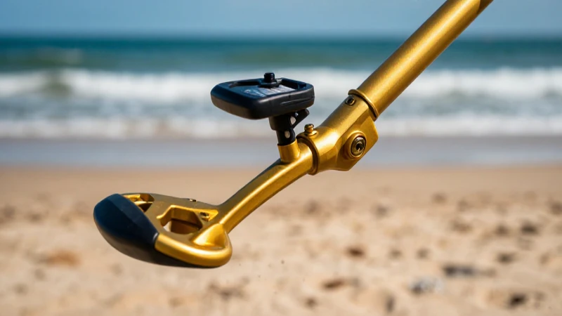Cuál es la funcionalidad del detector de metales Kruzer 3 Detector dorado en playa, luz cinematográfica