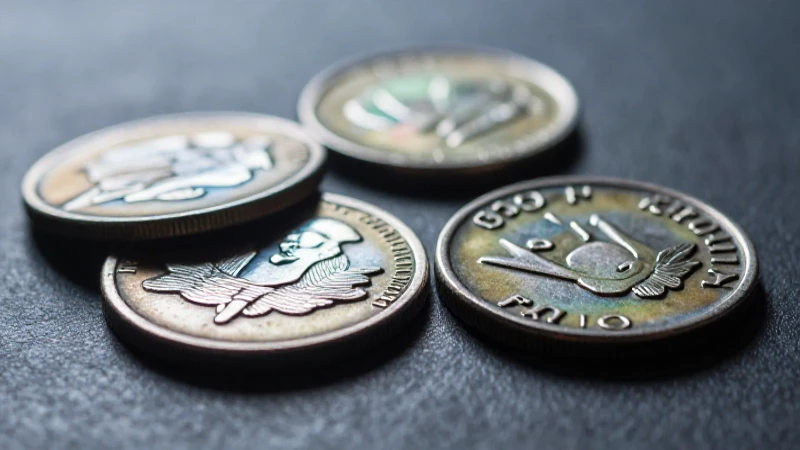 Monedas antiguas relucientes con iluminación cinematográfica