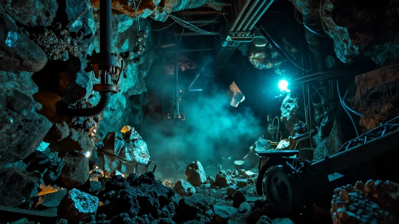 Minería profunda, tesoros resplandecientes y arte cinematográfico