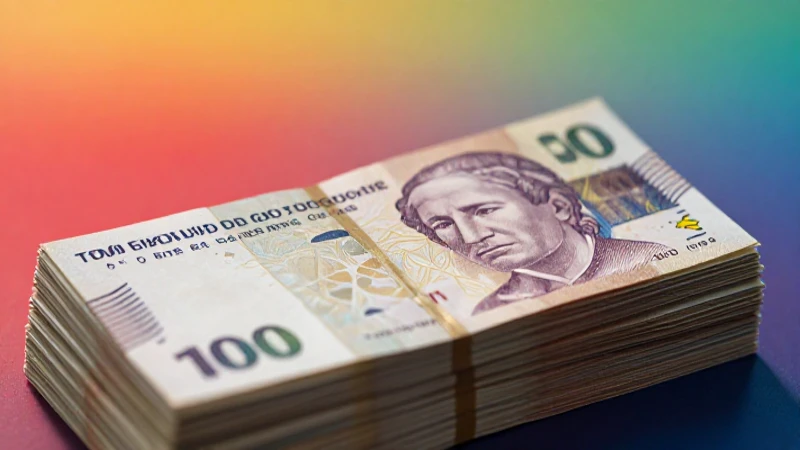 Pesos colombianos destacados en foto profesional