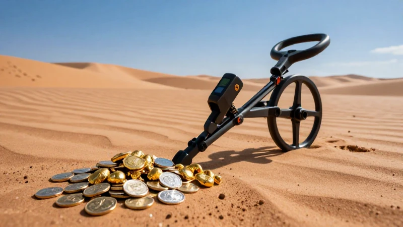 Cuál es la vida útil de un detector de metales para buscar tesoros de oro y plata 4 Hallazgos metálicos resplandecen en el desierto