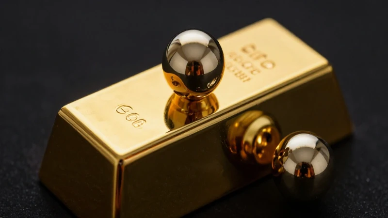 Oro brillante en primer plano, gran impacto