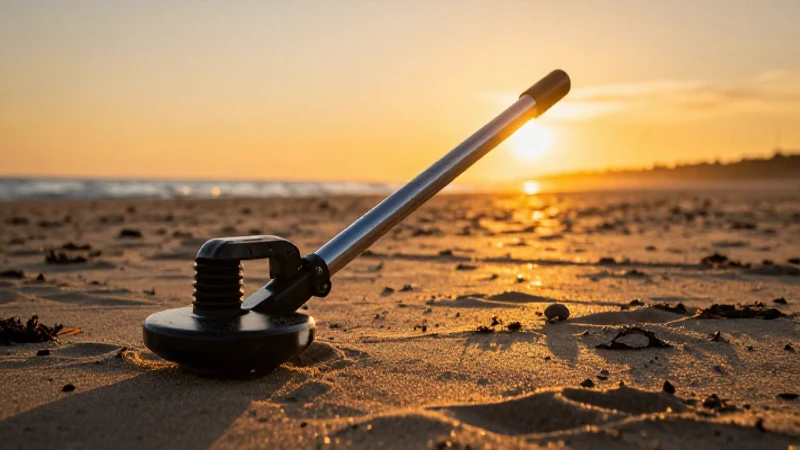 Atractiva playa dorada con luz cinematográfica