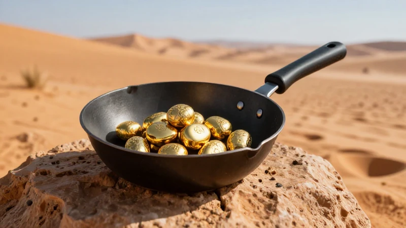 Oro, detectores y paisajes desérticos impactantes