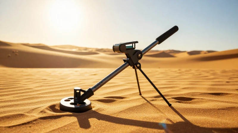 Cuáles son las características del detector de metales Spectra V3i 4 Detectores V3i en dunas doradas, imagen cinematográfica