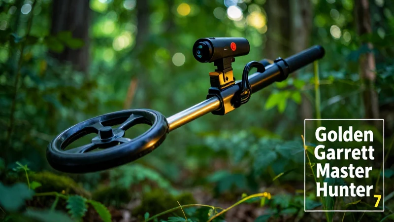 Detector Garrett: buscado en bosque exuberante