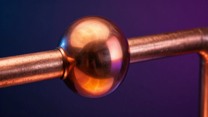 Esfera metálica brillante con vibrante iluminación