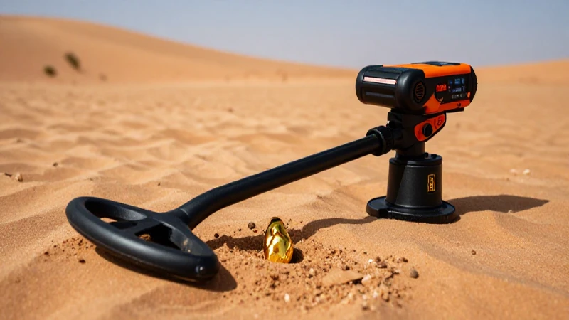 Cuáles son las características y beneficios del detector de metales Minelab CTX 3030 3 Hallazgo dorado en el desierto arenoso