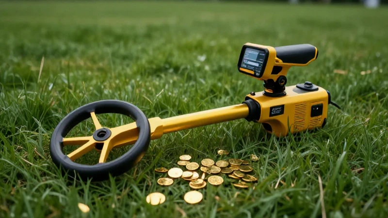 Oro brillante en el campo descubierto