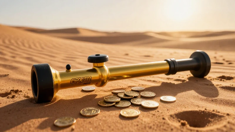 Tesoros dorados bajo luz cinematográfica del desierto