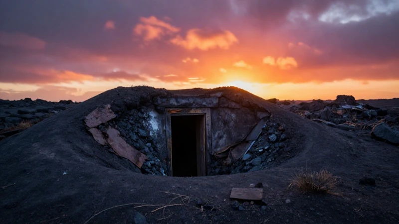 Cuáles son las fases de la actividad minera y cómo se llevan a cabo 7 Paisaje volcánico dramático en atardecer hiperrealista
