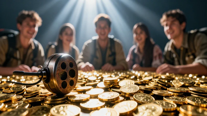 Oro resplandeciente atrae a aventureros esperanzados