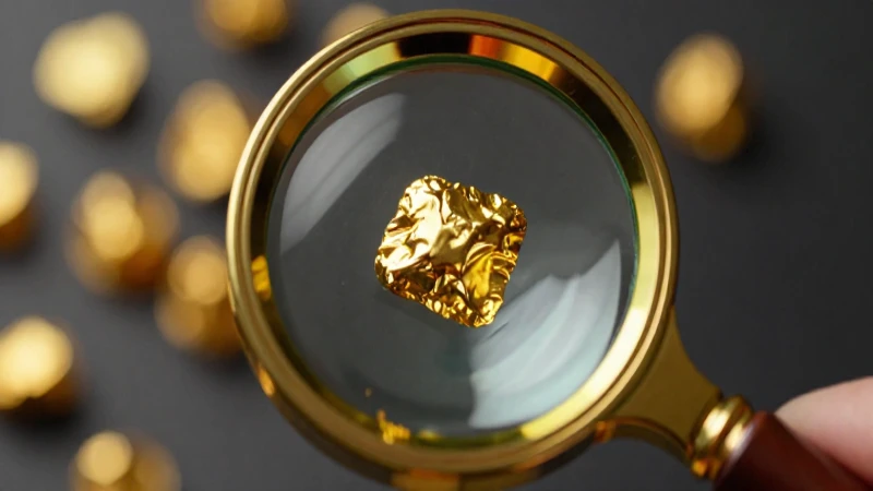 Cuáles son las pruebas más comunes para evaluar el oro 6 Fotografía cinematográfica con detalles dorados brillantes