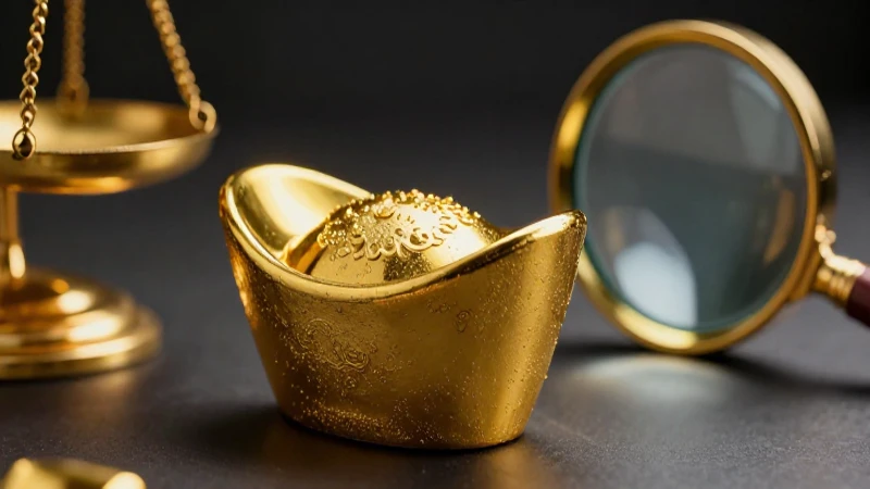 Oro antiguo resaltado con luz dramática