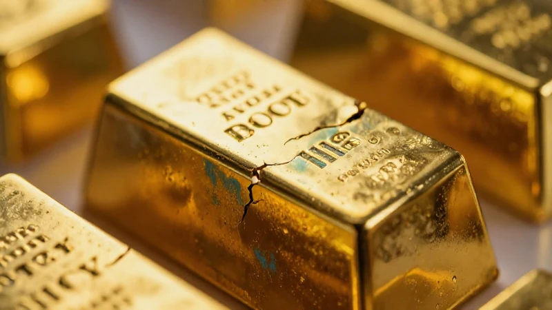 Cuáles son los agentes que pueden causar la oxidación del oro 3 Lingote dorado agrietado con pátina vibrante