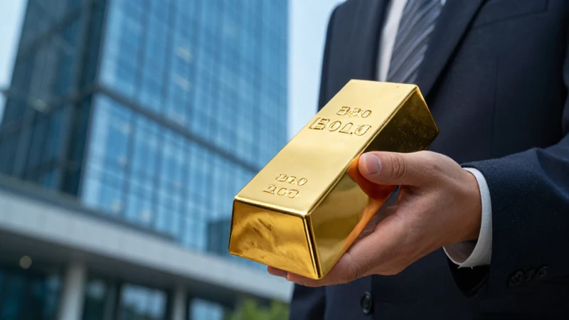 Hombre de negocios con oro, imagen hiperrealista