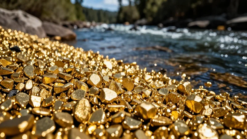 Cuáles son los elementos necesarios para detectar oro 2 Oro brillante bajo luz cinematográfica natural