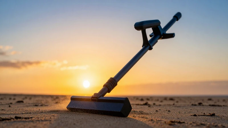 Detectan oro al atardecer con luz cinematográfica