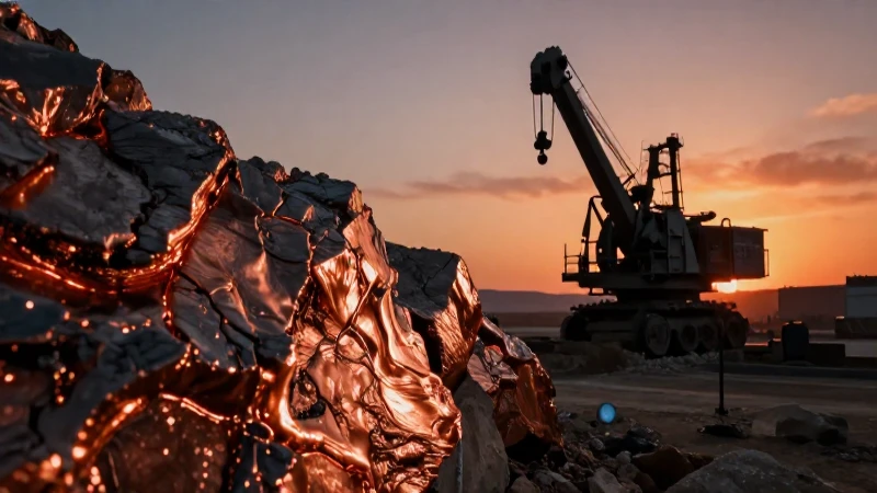 Principales minerales exportados por México y su impacto 4 Venas de cobre brillan en luz dramática
