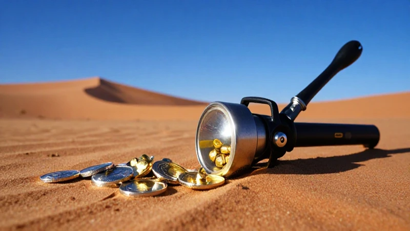 Tesoros brillantes resplandecen en el desierto