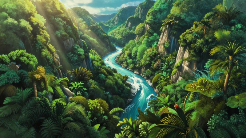 Cuales son los tesoros naturales del planeta 2 Paisaje exuberante y cinematográfico, belleza deslumbrante