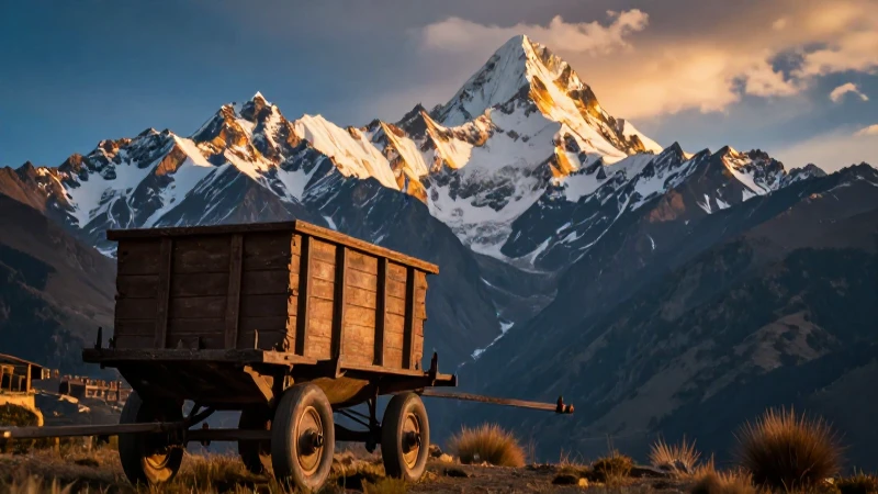 Origen de la minería en Argentina: ¿Cuándo comenzó? 3 Vistas andinas espectaculares con luz dorada