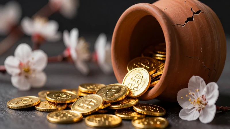 Monedas de oro antiguas emergen en primavera