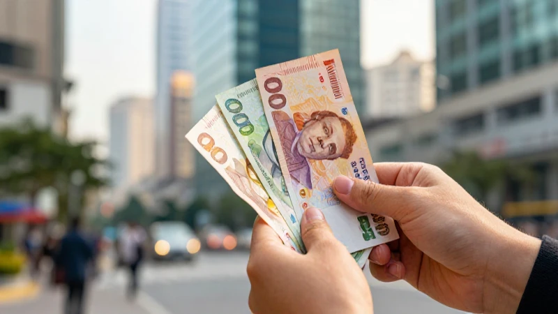 Cuándo se realizan los cambios de moneda en el Banco Nacional 7 Manos sostienen billetes en foco nítido