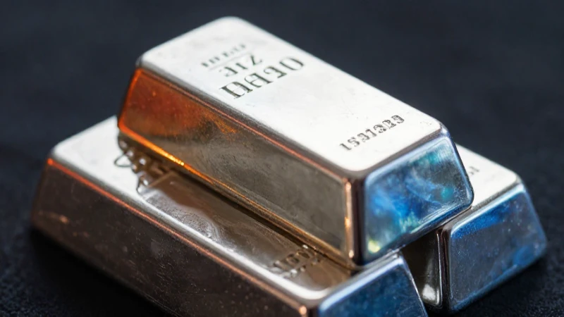 Plata brillante y realista en primer plano