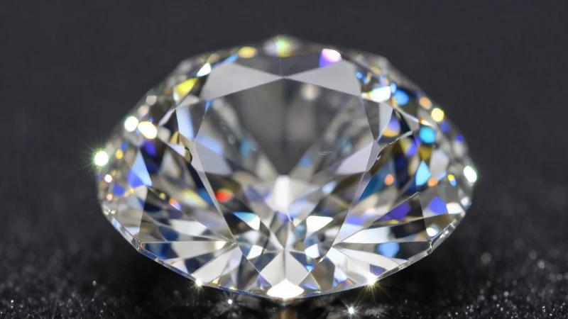 Cuánto cuesta un diamante en pesos mexicanos 6 Diamante brillante en primer plano, lujo cinematográfico