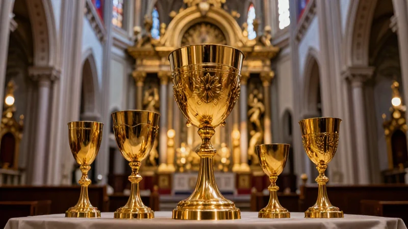 Cuánto oro posee la Iglesia Católica en la actualidad 2 Oro y arte adornan templos católicos