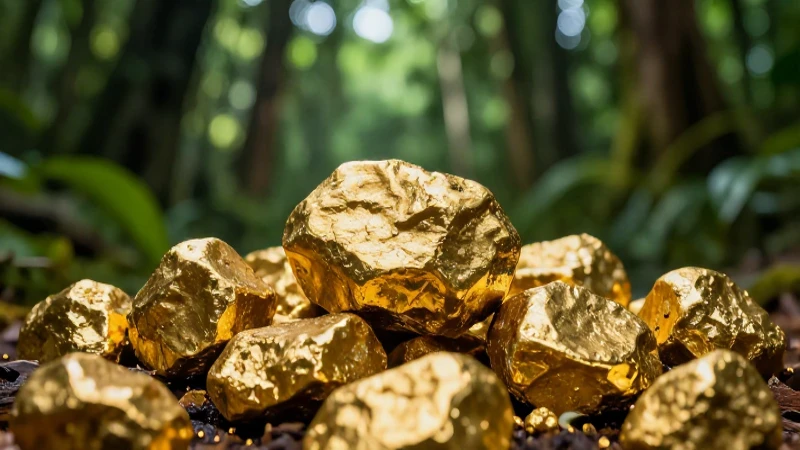 Uganda encuentra oro valioso y creciente
