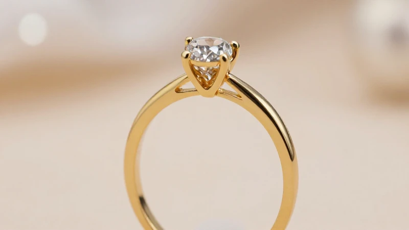 Anillo de oro 14k: lujo y precios varían