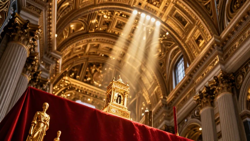 Cuántos kilos de oro posee el Vaticano en sus reservas 5 Imponente tesoro dorado del Vaticano en hiperrealismo
