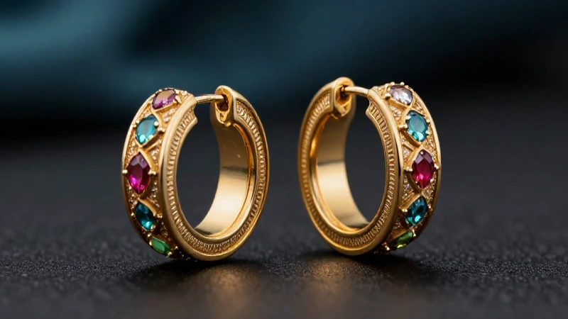 Aretes aros tipo cuff: tendencia elegante
