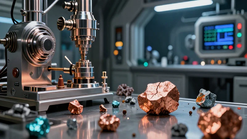 Detectan los metales níquel, cobre, cobalto y estaño 4 Laboratorio militar analiza muestras metálicas valiosas