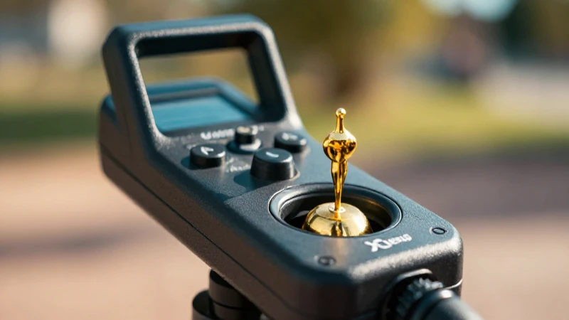 El XP Deus localiza oro en exteriores