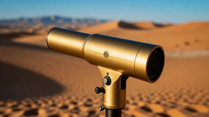 Detectores de oro: Encuentra el mejor detector de tesoros 2 Primer plano dramático del oro en el desierto