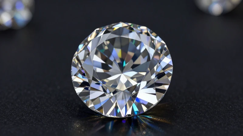 Diamante brillante en iluminación dramática y realista