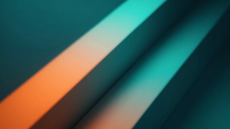 Diseño moderno con formas geométricas y luz dramática