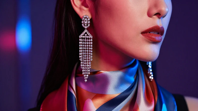Fotografía llamativa mostrando elegantes accesorios