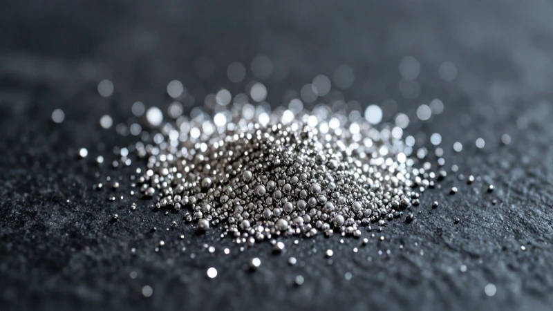 Plata brillante sobre piedra, contraste dramático