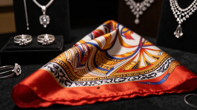 Joyería plateada exhibida con luz cálida